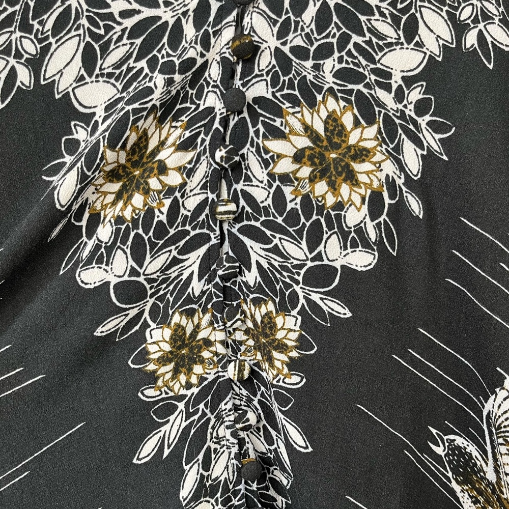 Free People “Birds of a feather” Floral Blouse - Picture 10 of 15